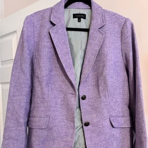 Talbots Tweed Lavender Jacket